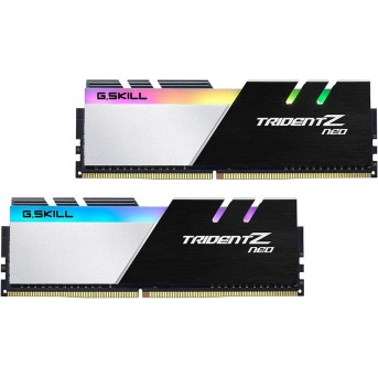 Комплект модулей памяти G.SKILL TridentZ Neo RGB F4-3200C16D-64GTZN DDR4 64GB (Kit 2x32GB) 3200MHz - Metoo (3)