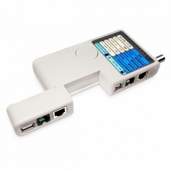 Кабельный тестер Ship G268 Для тестирования BNC RJ-45 RJ-11 USB - Metoo (2)