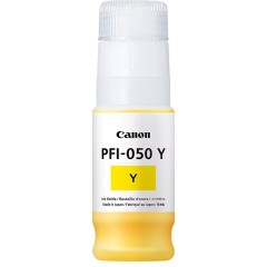 Чернила пигментные Canon Pigment Ink PFI-050 Yellow (для TC20/<wbr>TC20M)