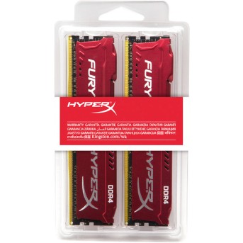 Комплект модулей памяти Kingston HyperX Fury HX429C17FR2K2/<wbr>16 DDR4 16GB (2x8GB) DIMM PC4-23466/<wbr>2933 - Metoo (2)