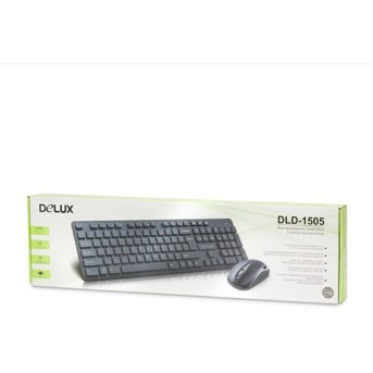 Комплект Клавиатура + Мышь Delux DLD-1505OGB - Metoo (3)