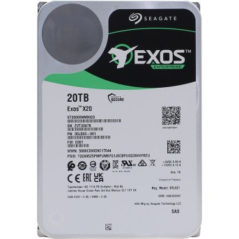Жесткий диск Seagate Exos X20 ST20000NM002D 20TB SAS - Metoo (1)