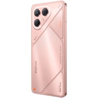 Мобильный телефон TECNO POVA 7 5G (LJ7) 256+8 GB Stardust Pink в Metoo.kz - Metoo (3)