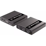 Удлинитель HDMI Lenkeng LKV223P (4K, 40m)