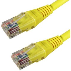 Патч-корд SHIP Cat.5e UTP LSZH RJ-45 0.3 м S3025YL0030-P