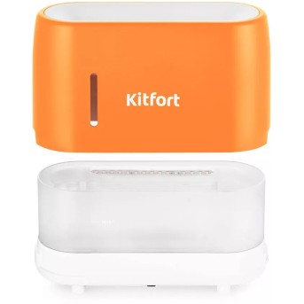 Увлажнитель-ароматизатор воздуха Kitfort КТ-2887-2 бело-оранжевый - Metoo (2)