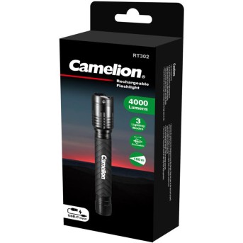 Перезаряжаемый фонарик Camelion RT302-TB - Metoo (3)