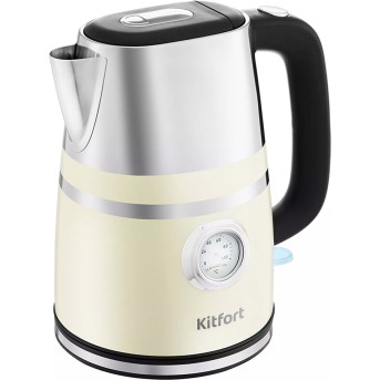 Чайник Kitfort КТ-670-3 бежевый - Metoo (1)
