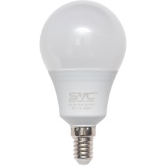 Эл. лампа светодиодная SVC LED G45-7W-E14-6500K, Холодный