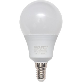 Эл. лампа светодиодная SVC LED G45-7W-E14-6500K, Холодный - Metoo (1)