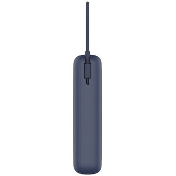 Портативный внешний аккумулятор Xiaomi 33W Power Bank 20000mAh (Integrated Cable) Blue GL - Metoo (3)