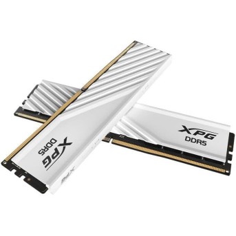Комплект модулей памяти ADATA XPG Lancer Blade AX5U6400C3216G-DTLABWH DDR5 32GB (Kit 2x16GB) - Metoo (1)