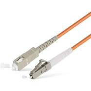 Патч Корд Оптоволоконный LC/UPC-SC/UPC MM OM1 62.5/125 Simplex 3.0мм 1 м