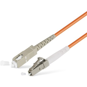 Патч Корд Оптоволоконный LC/<wbr>UPC-SC/<wbr>UPC MM OM1 62.5/<wbr>125 Simplex 3.0мм 1 м - Metoo (1)