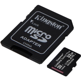 Карта памяти Kingston SDCS2/<wbr>32GB Class 10 32GB + адаптер - Metoo (1)