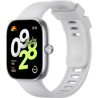 Смарт часы Redmi Watch 4 Silver Gray - Metoo (1)