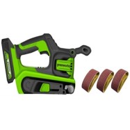 Ленточная шлифовальная машина бесщеточная аккумуляторная Greenworks G24BS 24 V без АКБ и ЗУ