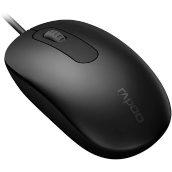 Компьютерная мышь Rapoo N200 Чёрный - Metoo (3)