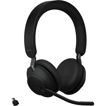 Гарнитура Jabra Evolve2 65 Link380c MS Stereo Black - Metoo (1)