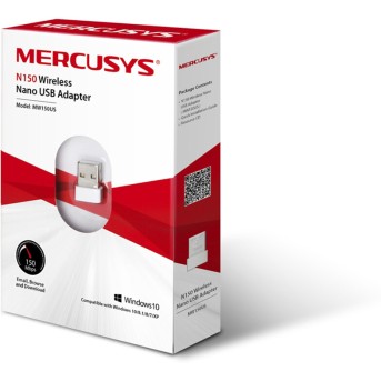 USB-адаптер WI-FI Mercusys MW150US - Metoo (2)