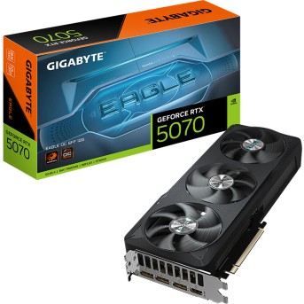 Видеокарта Gigabyte (GV-N5070EAGLE OC-12GD) RTX5070 EAGLE OC 12G - Metoo (3)