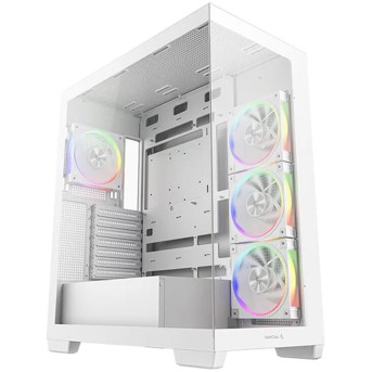 Компьютерный корпус Deepcool CG580 4F V2 WH без Б/<wbr>П - Metoo (1)