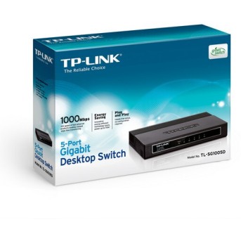 Коммутатор TP-Link TL-SG1005D - Metoo (3)