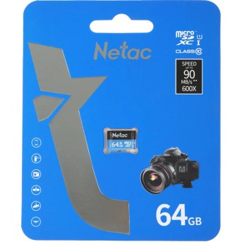 Карта памяти Netac NT02P500STN-064G-S 64GB - Metoo (3)