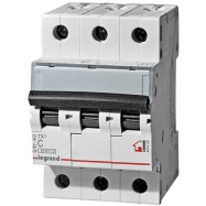 Автоматический выключатель Legrand 404062 3П C 63A TX3 6000 6kA