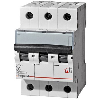 Автоматический выключатель Legrand 404062 3П C 63A TX3 6000 6kA в Metoo.kz - Metoo (1)