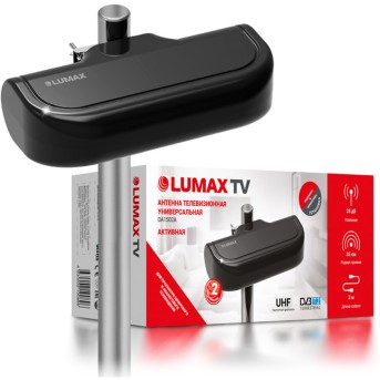 Антенна телевизионная универсальная LUMAX DA1502A - Metoo (1)