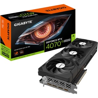 Видеокарта Gigabyte (GV-N407TSWF3MAX OC-16GD) RTX4070Ti SUPER WINDFORCE MAX OC 16G - Metoo (3)