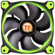 Кулер для компьютерного корпуса Thermaltake Riing 12 LED Green