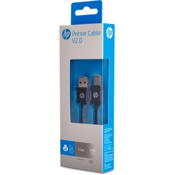 Интерфейсный кабель HP Printer Cable USB-B to USB-A v2.0 - Metoo (3)