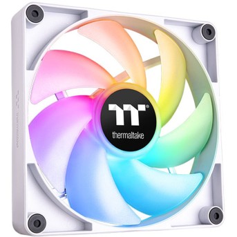 Кулер для компьютерного корпуса Thermaltake CT120 ARGB Sync PC Cooling Fan White (2 pack) - Metoo (1)