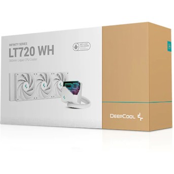 Кулер с водяным охлаждением Deepcool LT720 WH - Metoo (3)