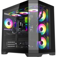 Компьютерный корпус Gamemax Hype-A BK Black без Б/П