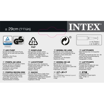 Насос ручной Intex 69613 - Metoo (3)