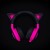 Накладные кошачьи ушки на гарнитуру Razer Kitty Ears for Kraken - Neon Purple - Metoo (2)