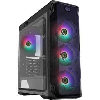Компьютерный корпус Gamemax Starlight FRGB Black без Б/<wbr>П - Metoo (1)