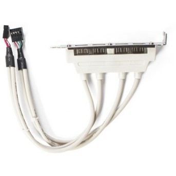 Удлинитель USB планка Deluxe D-U4 пакет (Планка расширения USB портов) - Metoo (2)