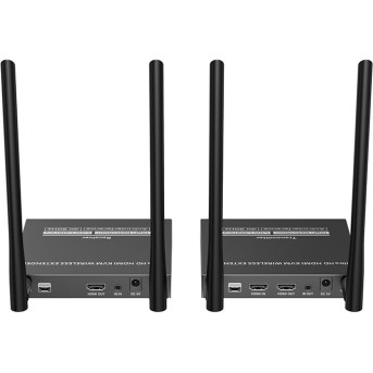 Беспроводной удлинитель HDMI + KVM Lenkeng LKV677KVM (4K, 50m) - Metoo (3)