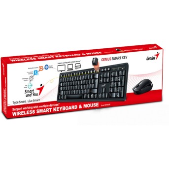 Комплект Клавиатура + Мышь Genius Smart KM-8200 - Metoo (3)