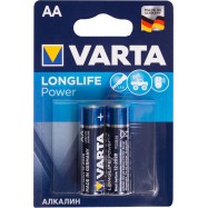 Батарейка VARTA Long Life Power Mignon 1.5V - LR6/ AA (2 шт) (4906) <4906-2>