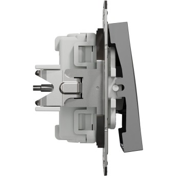 Выключатель трехклавишный SE EPH2100171 Asfora 10AX механизм антрацит в Metoo.kz - Metoo (2)