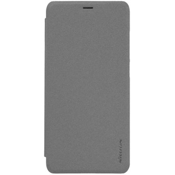 Чехол для смартфона NILLKIN для Redmi 5 Plus (Sparkle Leather Case) Книжка Темно-серный - Metoo (1)