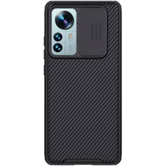 Чехол для телефона NILLKIN для Xiaomi 12 Pro CSP-01 CamShield Pro Чёрный - Metoo (1)