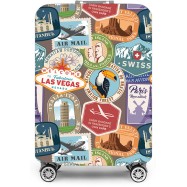 Чехол для чемодана Travelsky Las Vegas M
