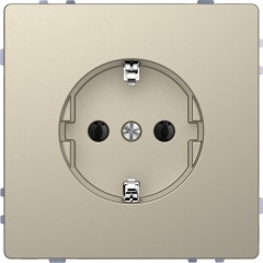Розетка мех-м MERTEN MTN2301-6033 D-Life 16А б/<wbr>шт, безвин.зажим сахара