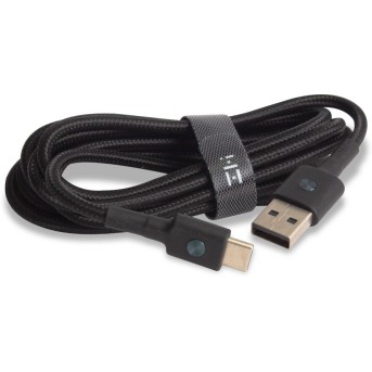 Интерфейсный кабель Xiaomi ZMI 200cm Type-C Черный - Metoo (2)